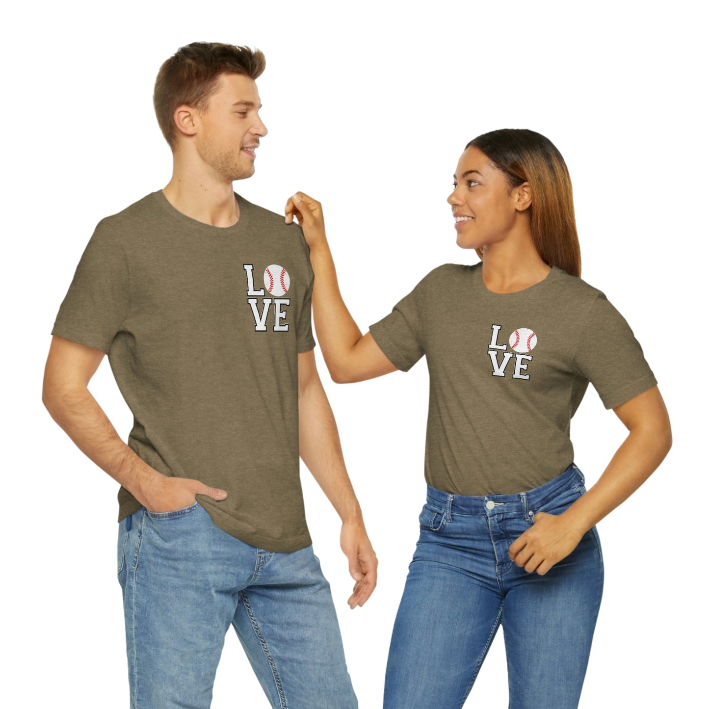 Baseball Love Short Sleeve Tee