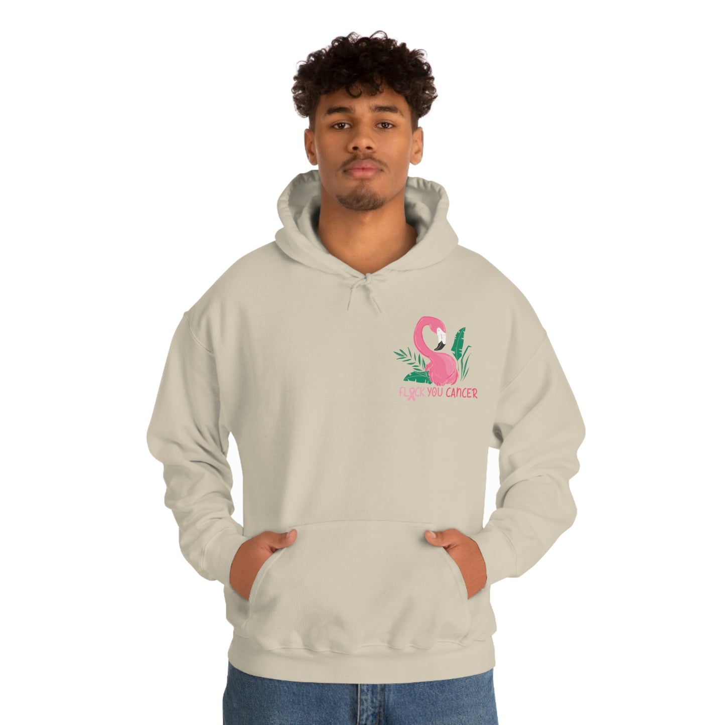 Flock You Cancer Unisex Heavy Blend™ Hooded Sweatshirt