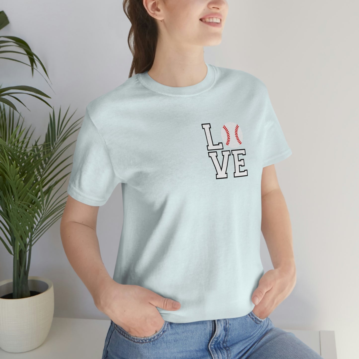 Baseball Love Short Sleeve Tee