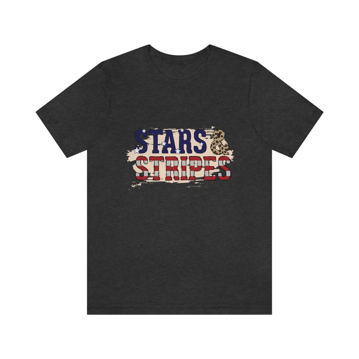 Stars and Stripes Unisex Jersey Short Sleeve Tee