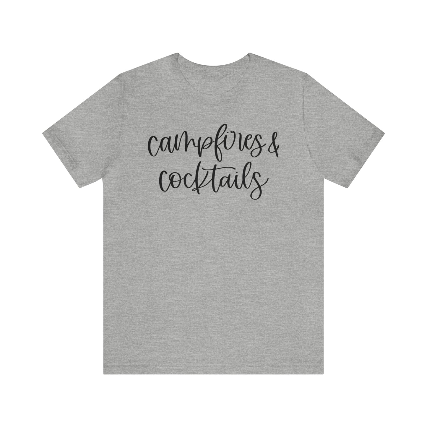 Campfire and Cocktails Short Sleeve Tee