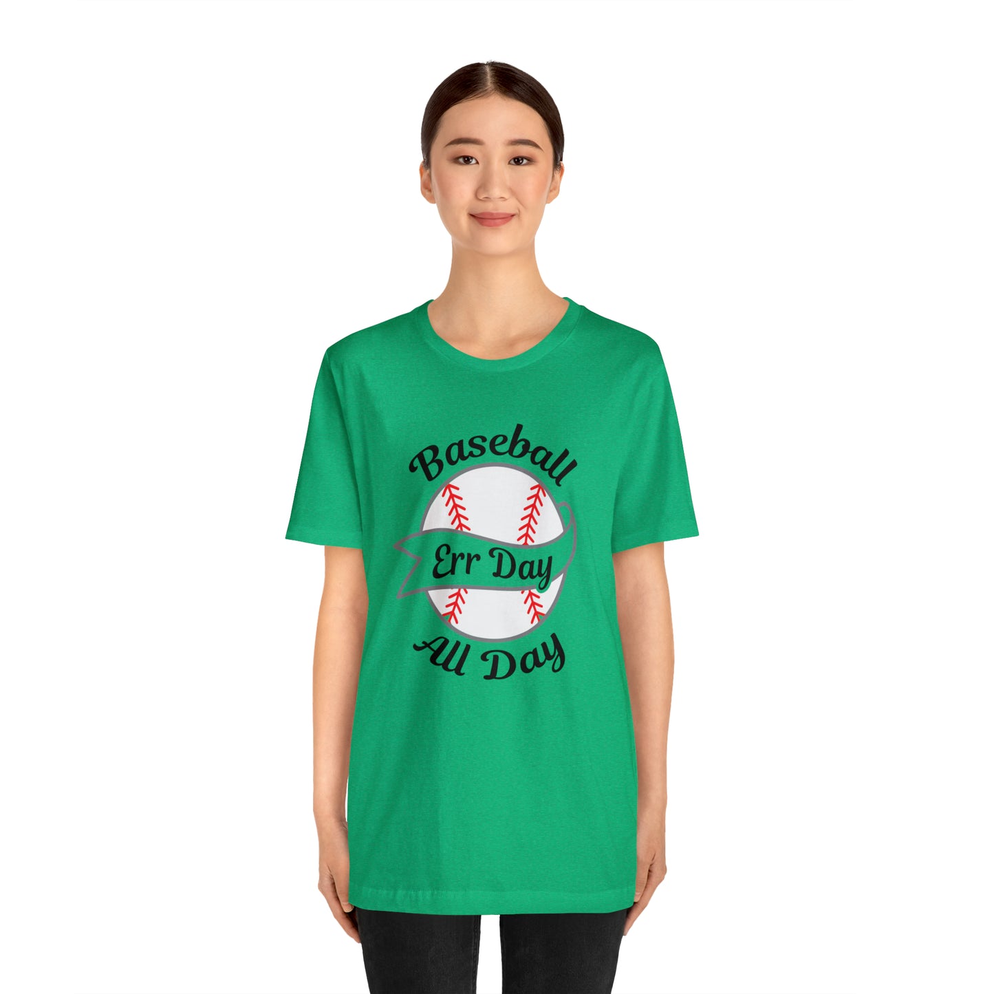 Baseball All Day Err Day Jersey Short Sleeve Tee