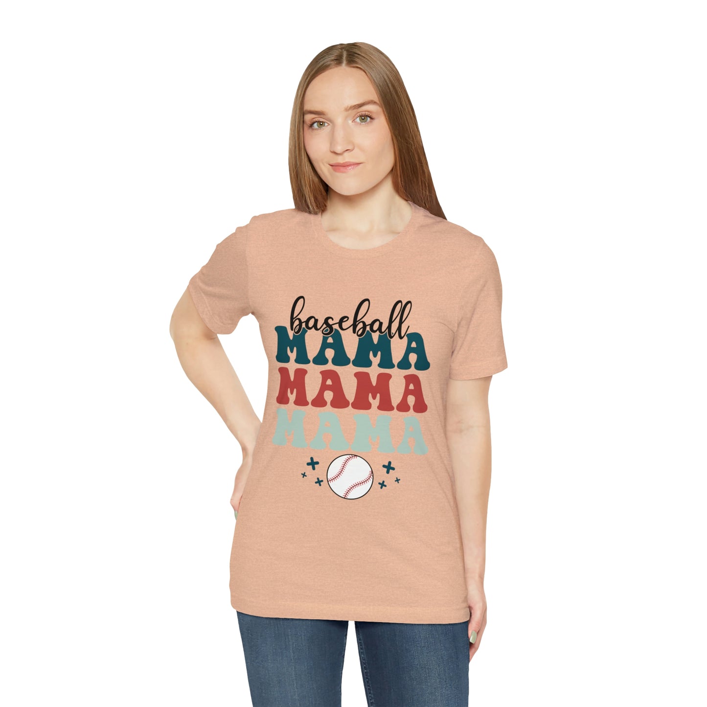 Baseball Mama Short Sleeve Tee