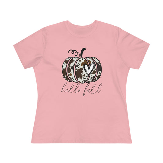 Women's Premium Hello Fall Tee