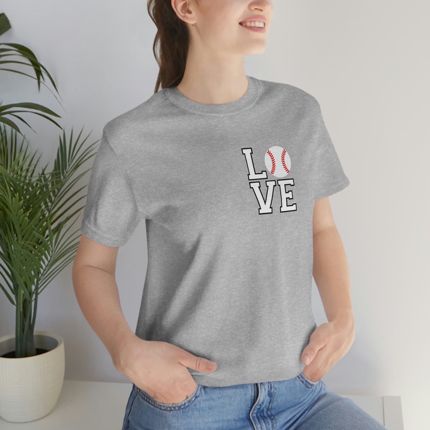 Baseball Love Short Sleeve Tee