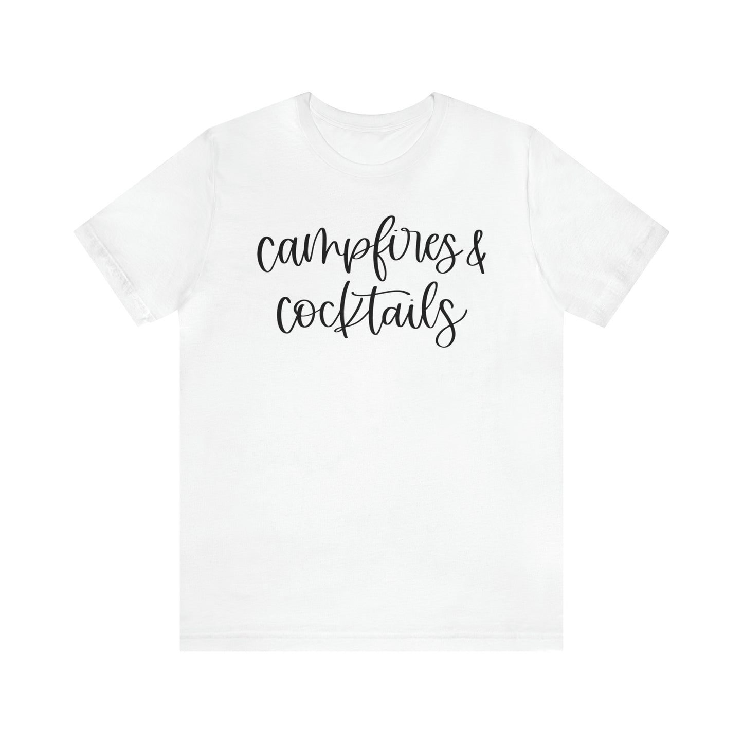 Campfire and Cocktails Short Sleeve Tee