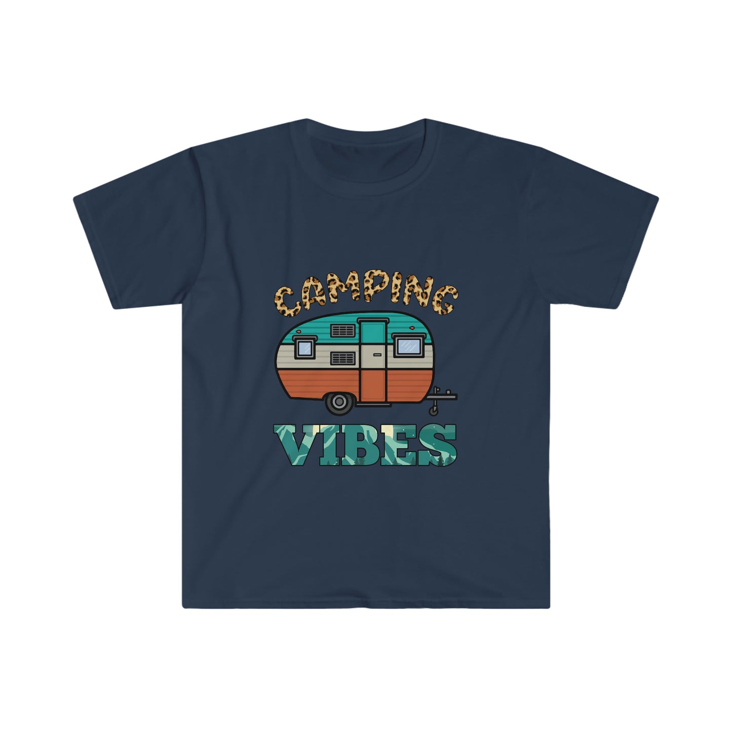 Camping Vibes Unisex Softstyle T-Shirt