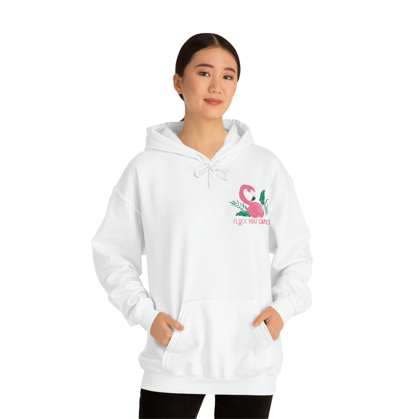 Flock You Cancer Unisex Heavy Blend™ Hooded Sweatshirt