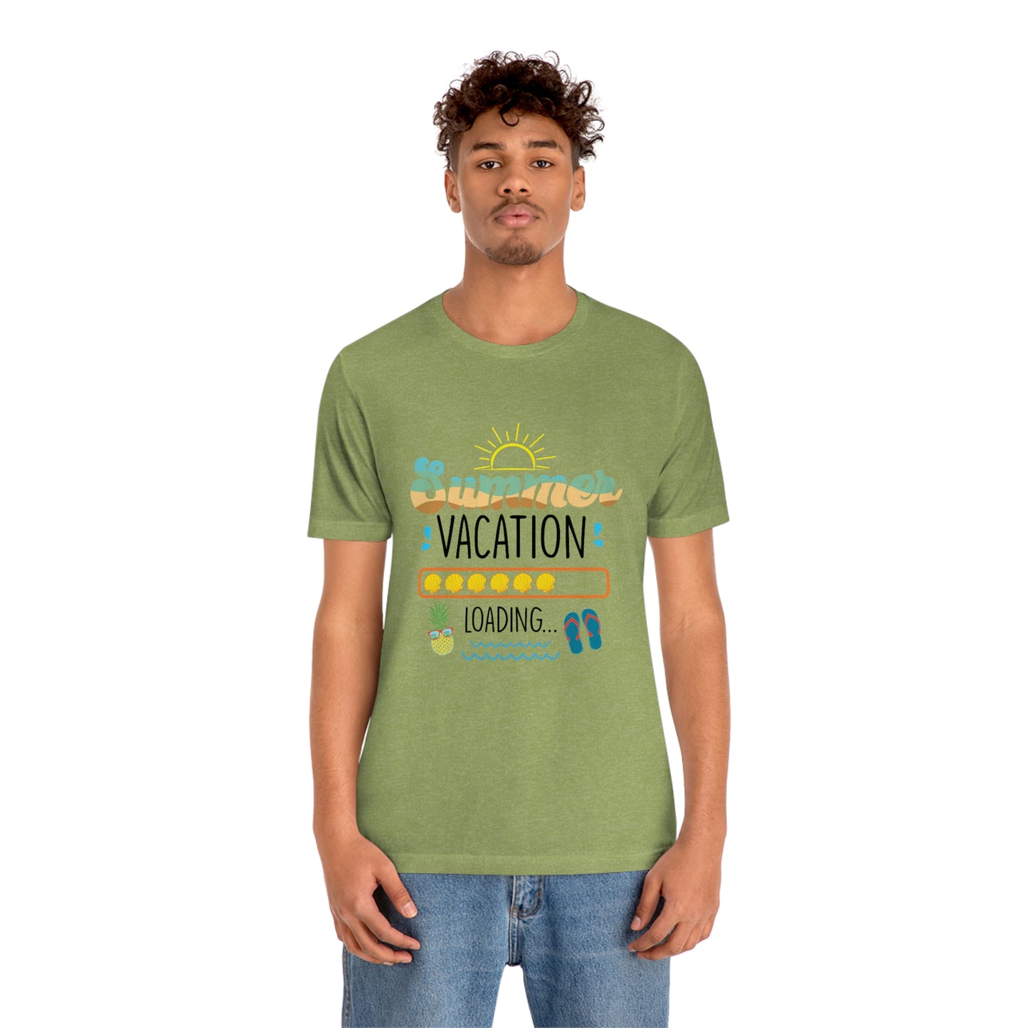 Summer Vacation Unisex Jersey Short Sleeve Tee