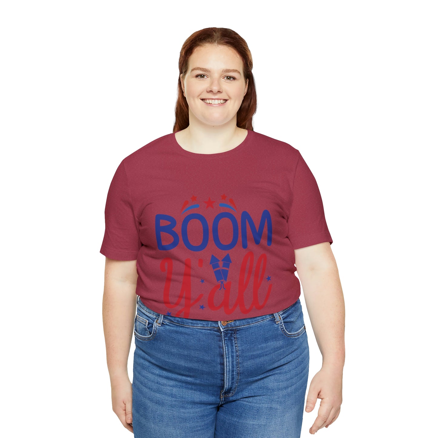 Unisex Sunshine Lasso Boom Yall Jersey Short Sleeve Tee