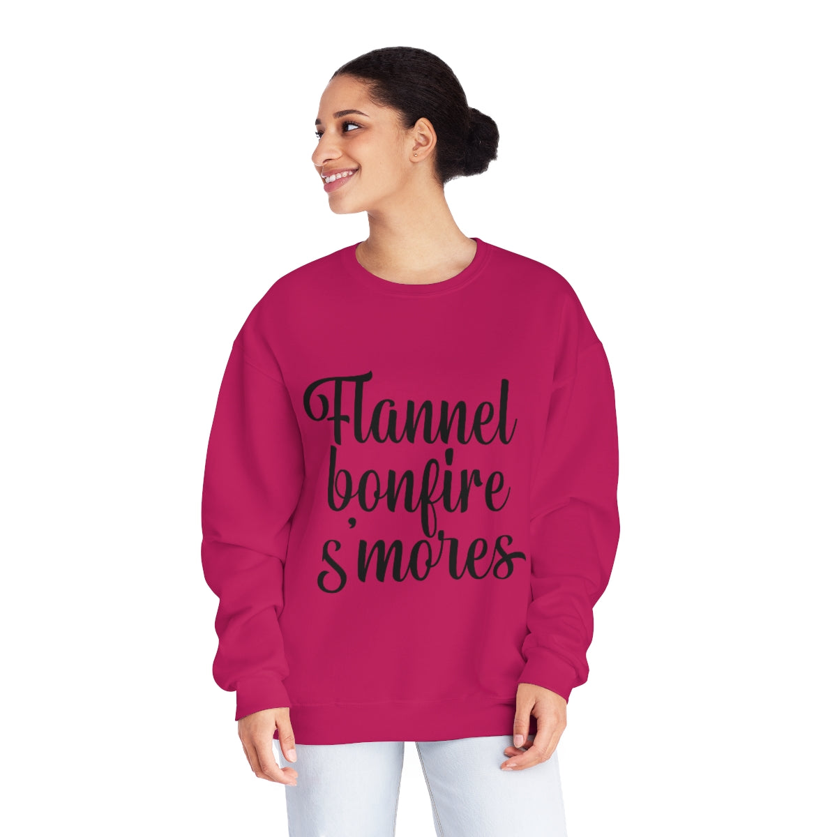 Flannel Bonfire S'mores Sweatshirt