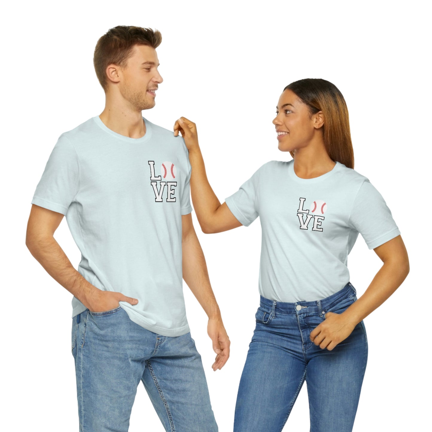 Baseball Love Short Sleeve Tee