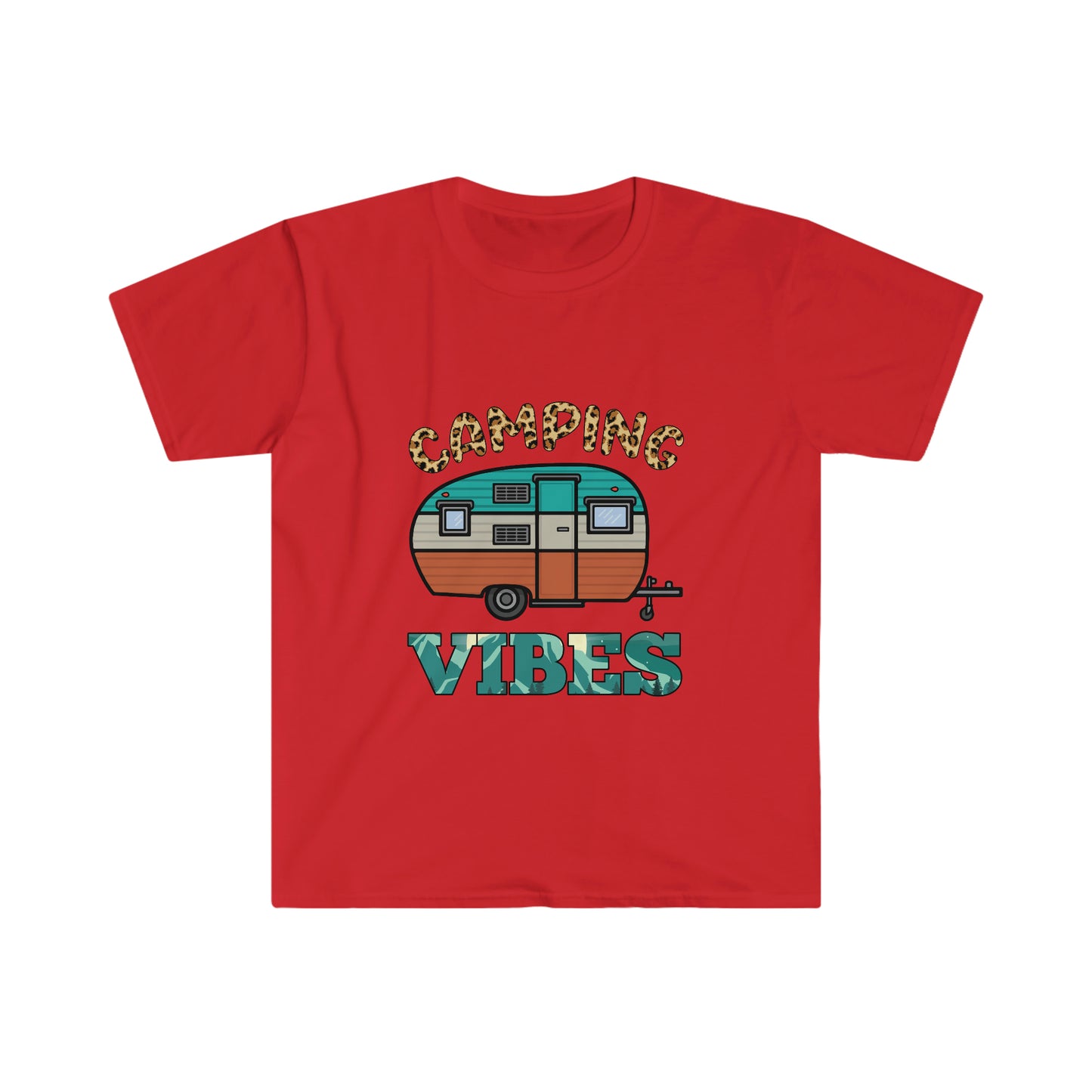 Camping Vibes Unisex Softstyle T-Shirt