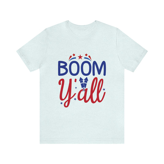 Unisex Sunshine Lasso Boom Yall Jersey Short Sleeve Tee