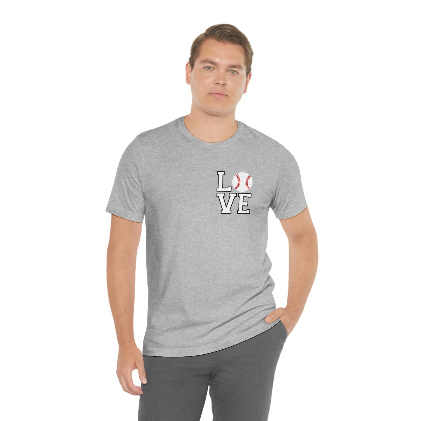 Baseball Love Short Sleeve Tee