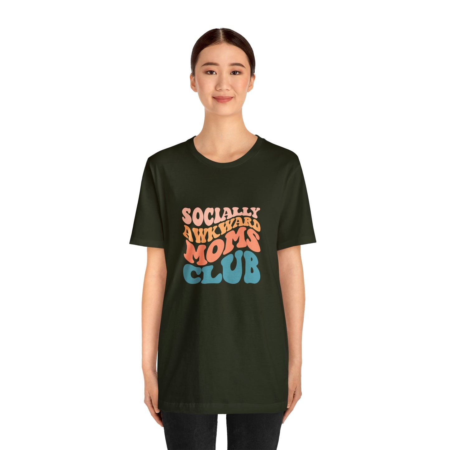 Socially Awkward Moms Club Short Sleeve Tee