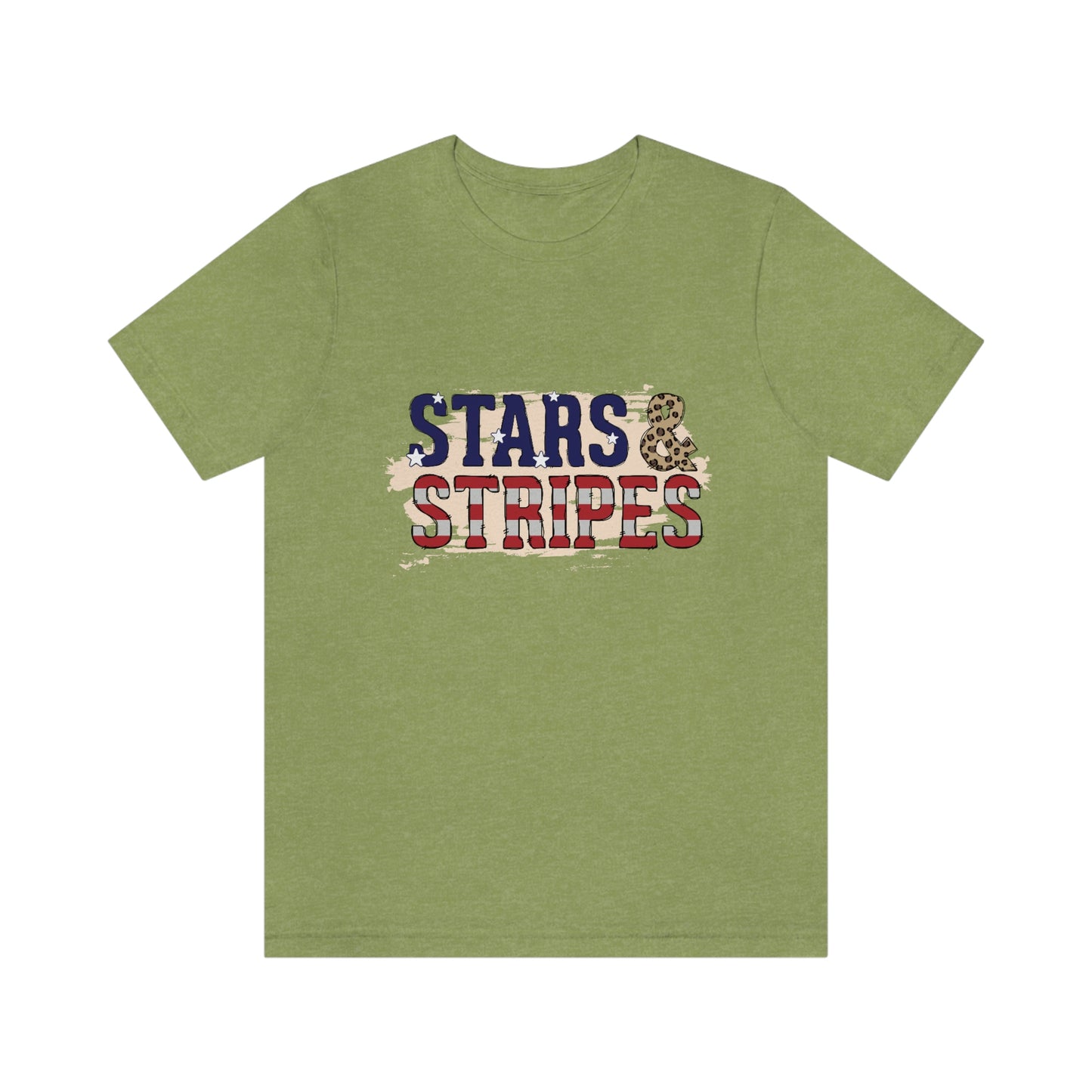 Stars and Stripes Unisex Jersey Short Sleeve Tee