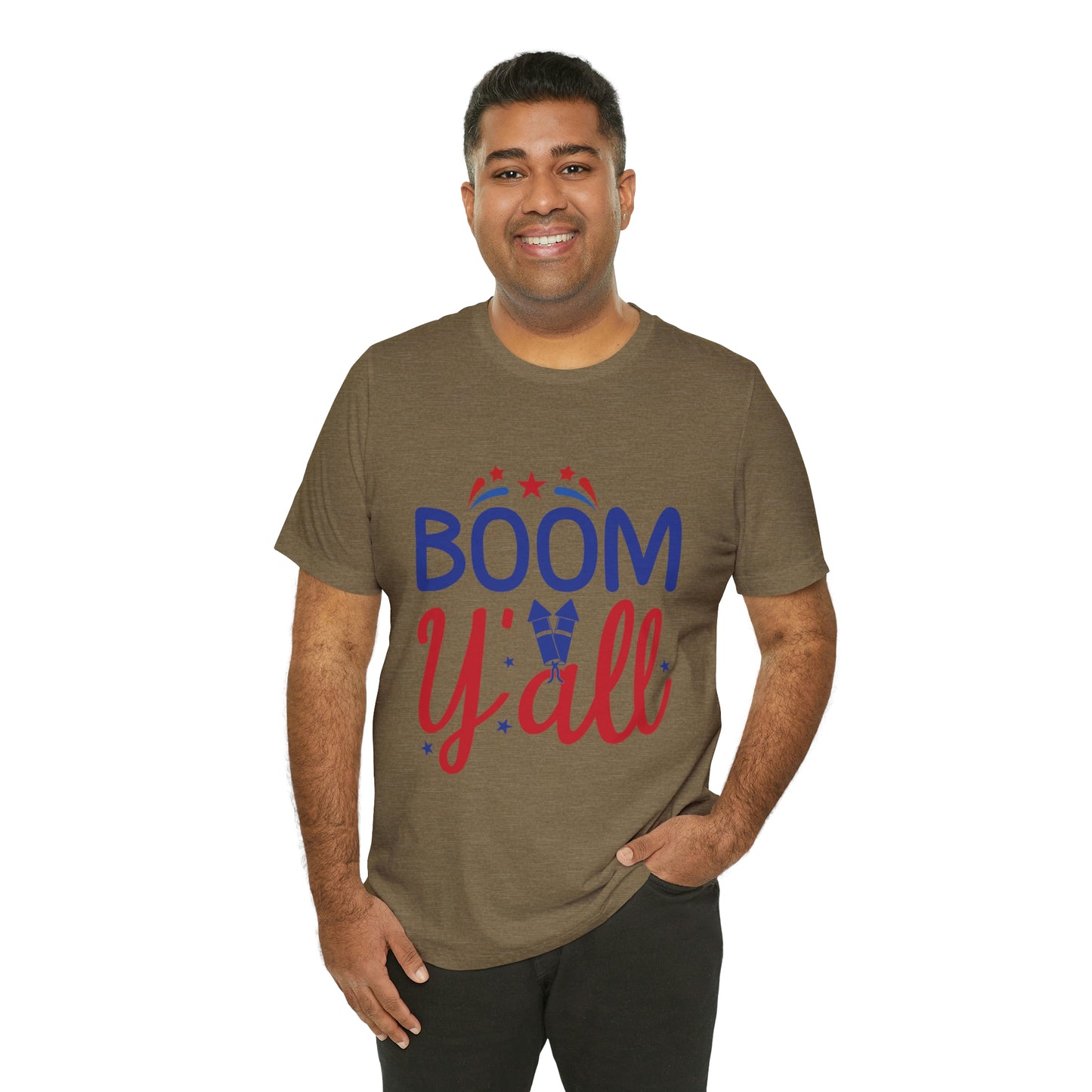 Unisex Sunshine Lasso Boom Yall Jersey Short Sleeve Tee