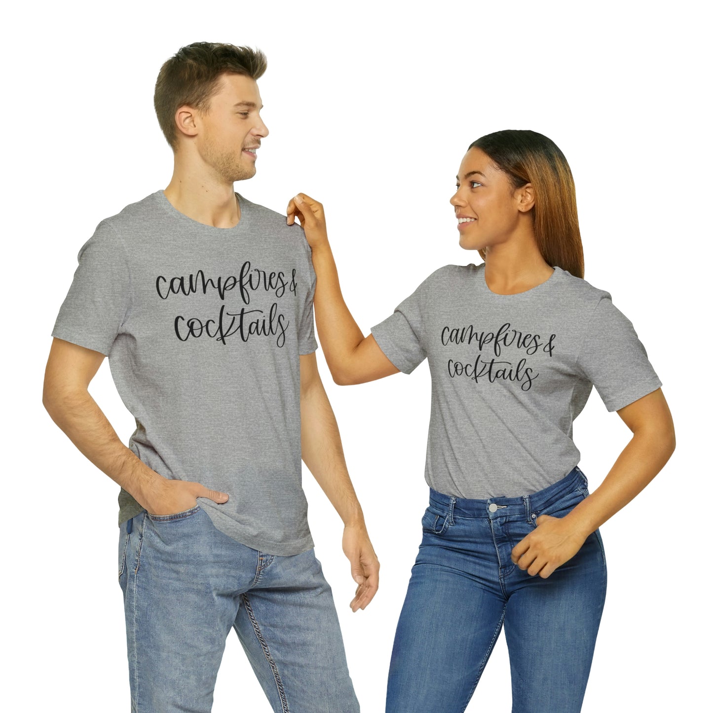 Campfire and Cocktails Short Sleeve Tee