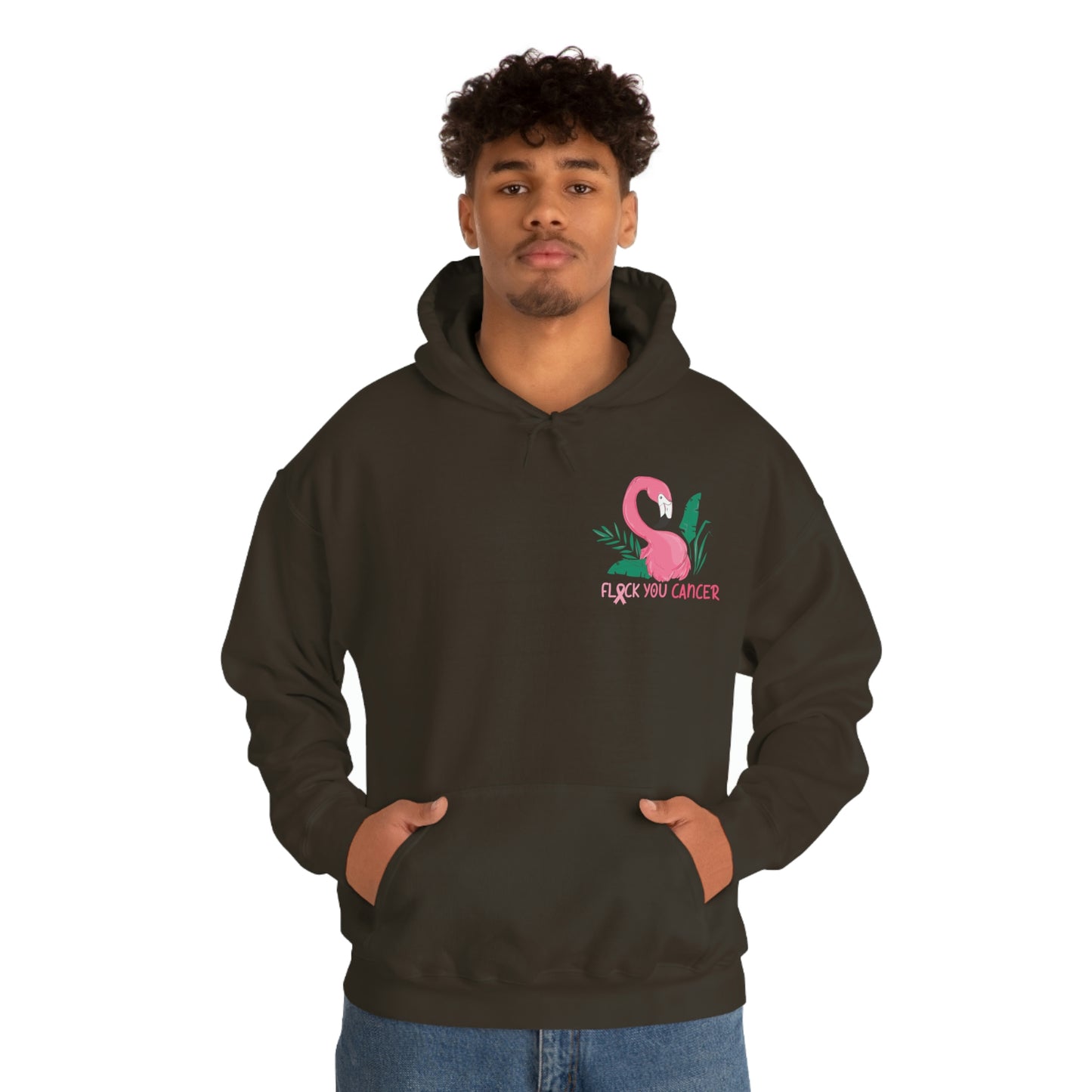 Flock You Cancer Unisex Heavy Blend™ Hooded Sweatshirt