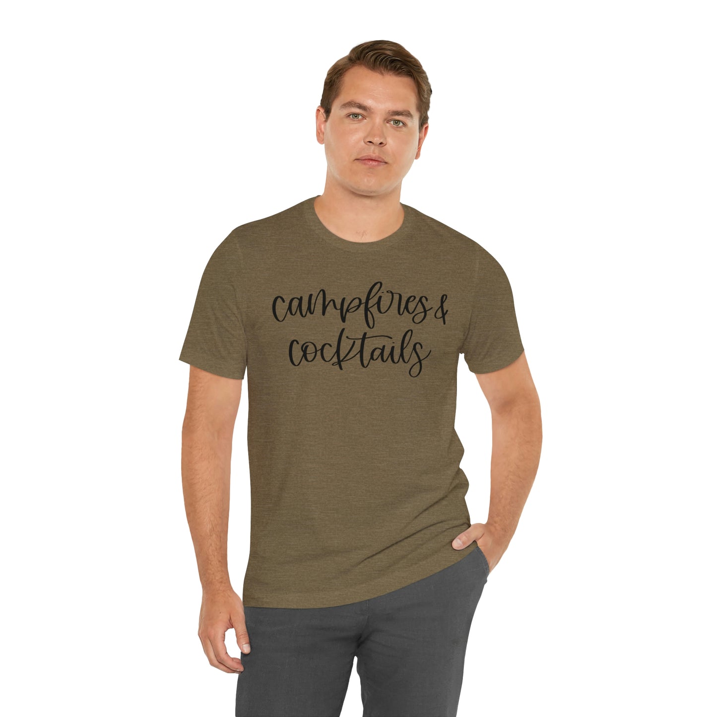 Campfire and Cocktails Short Sleeve Tee