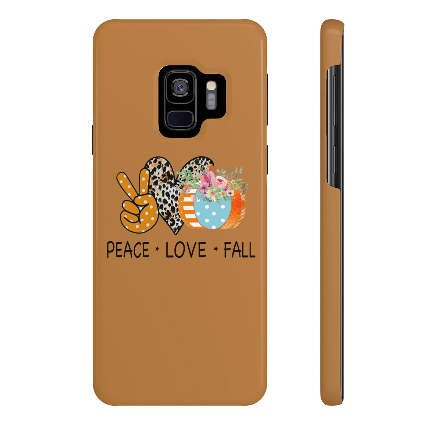 Slim Phone PEACE.LOVE.FALL Case-Mate