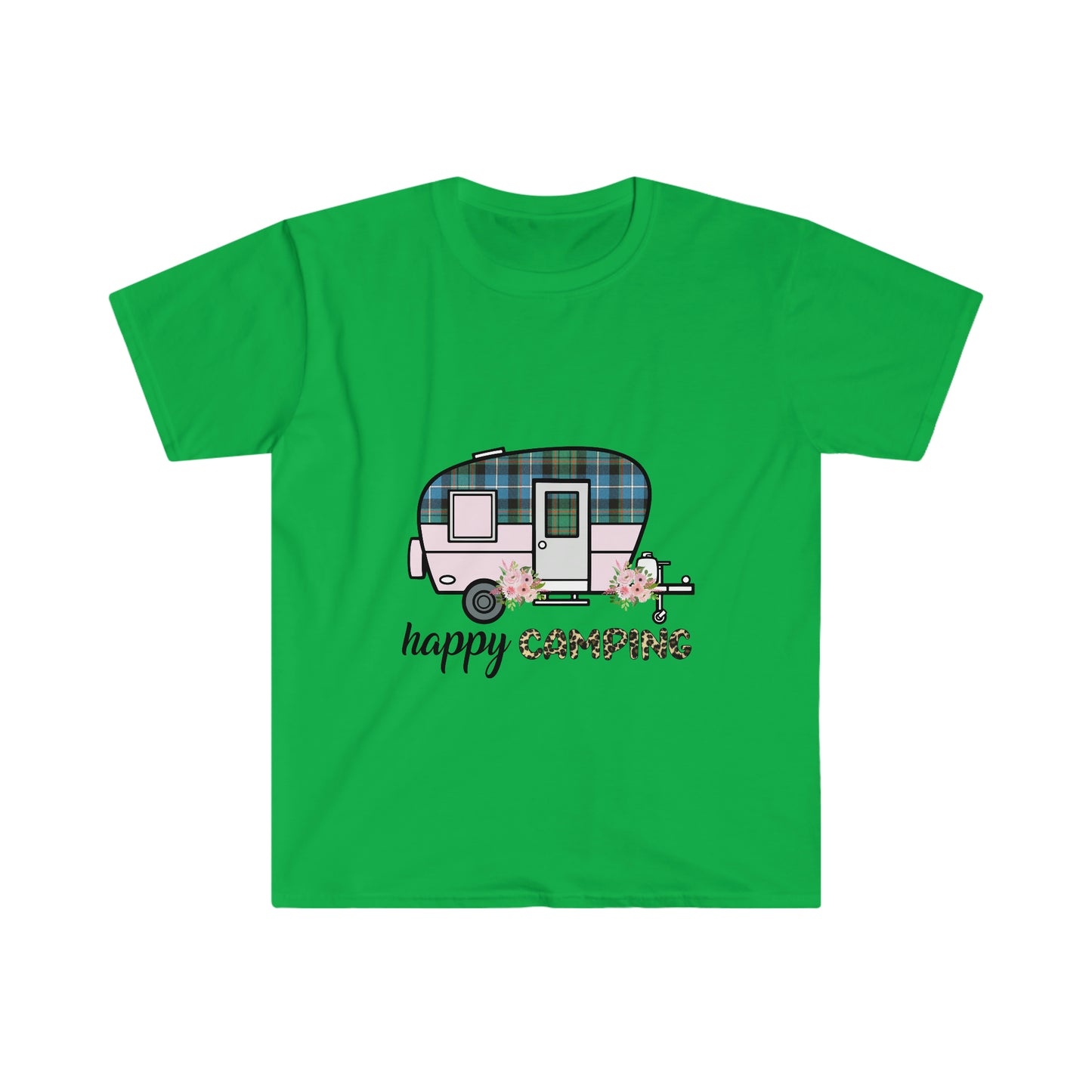 Happy Camping Unisex Softstyle T-Shirt