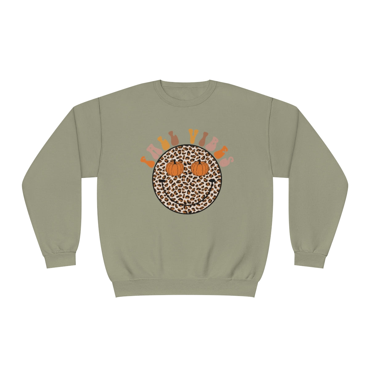 Fall Vibes Smiley Sweatshirt