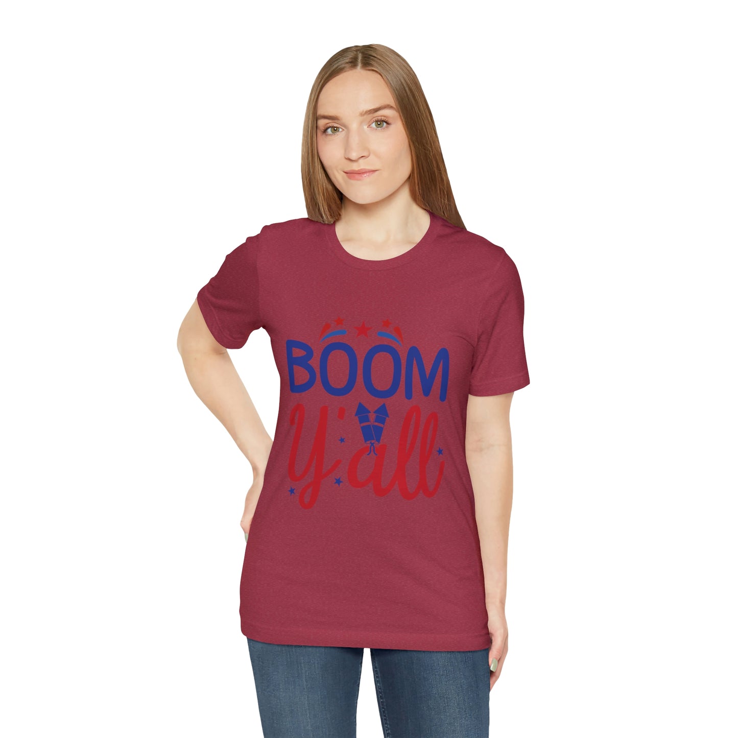 Unisex Sunshine Lasso Boom Yall Jersey Short Sleeve Tee