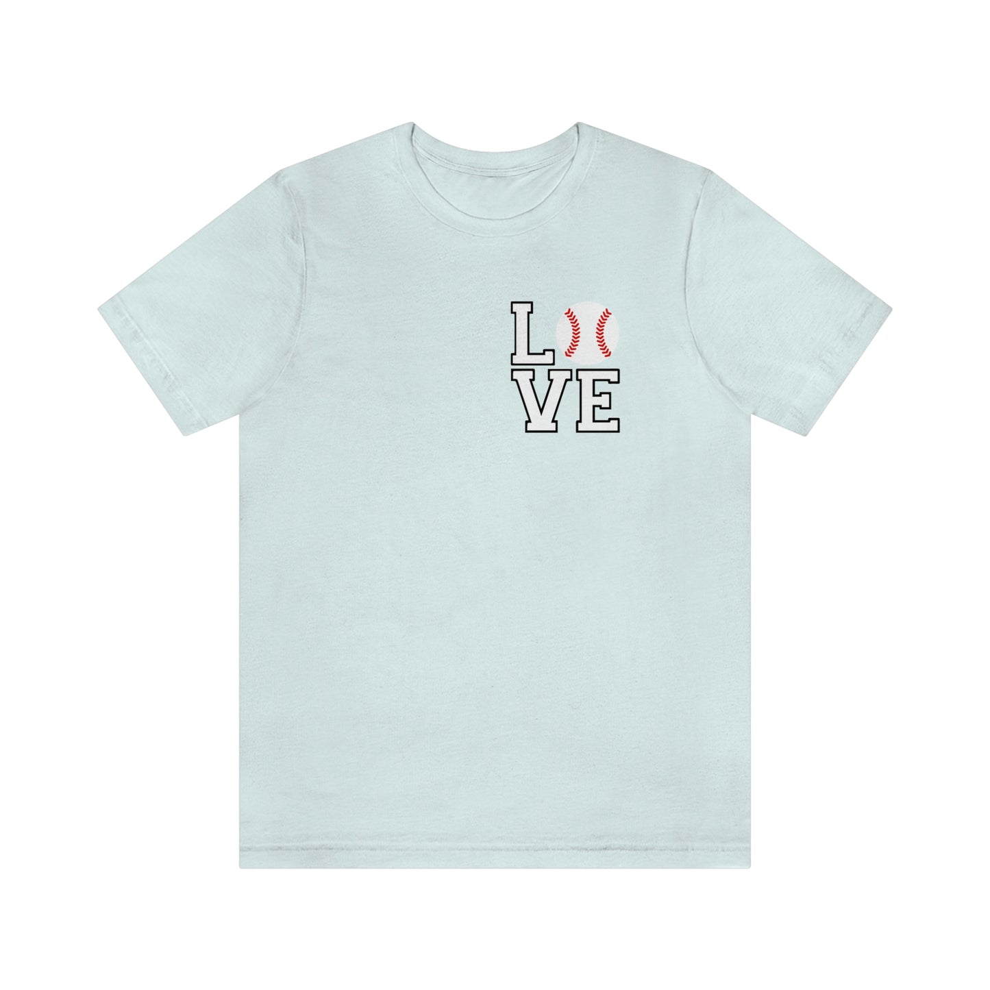 Baseball Love Short Sleeve Tee