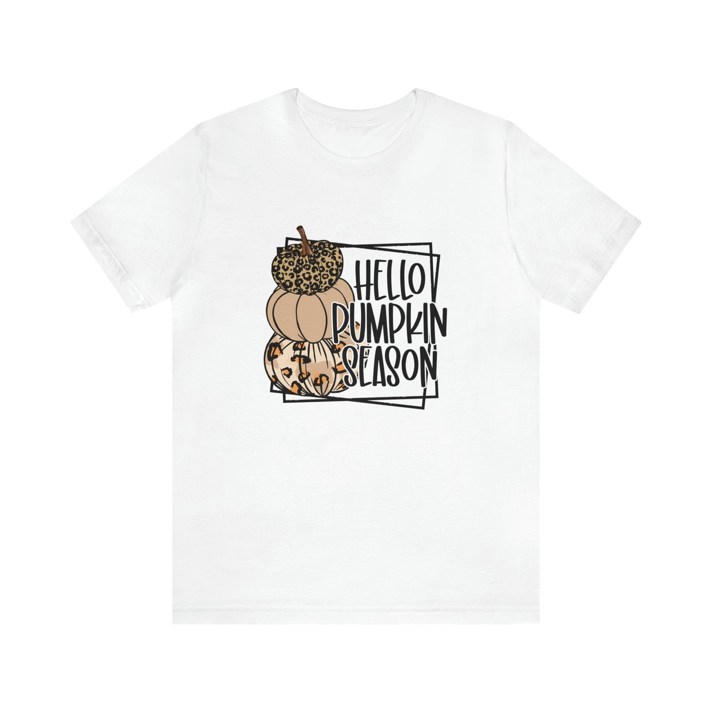 Hello Pumpkin Season Unisex Tee