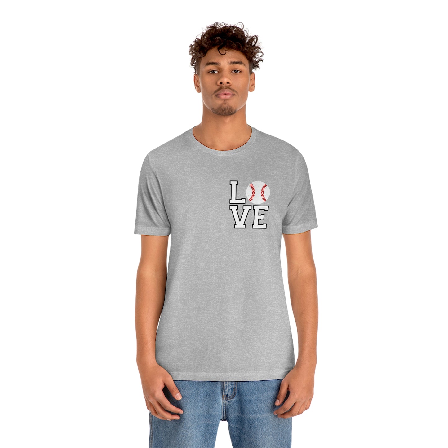 Baseball Love Short Sleeve Tee