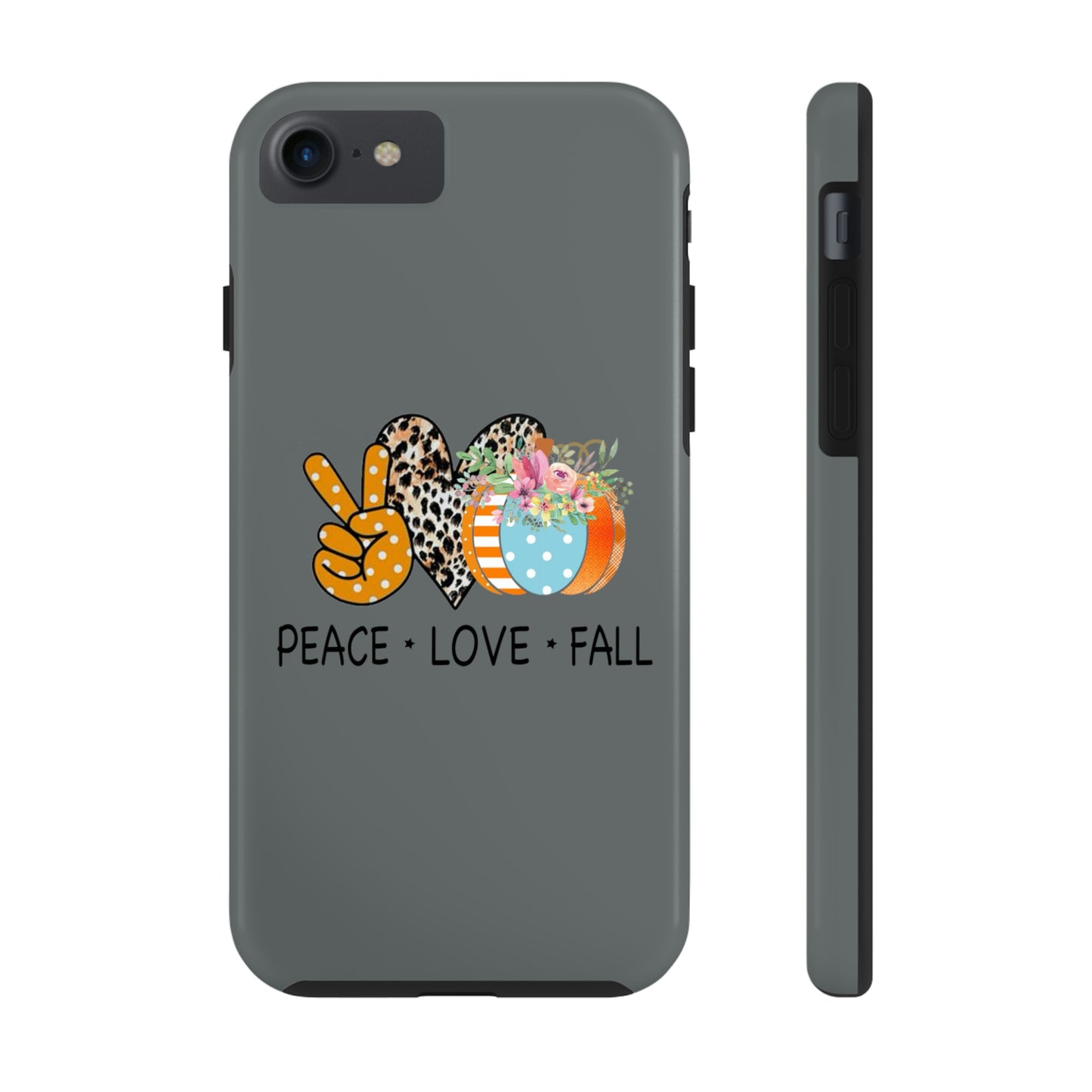 Peace.Love.Fall Tough Phone Cases by Case-Mate