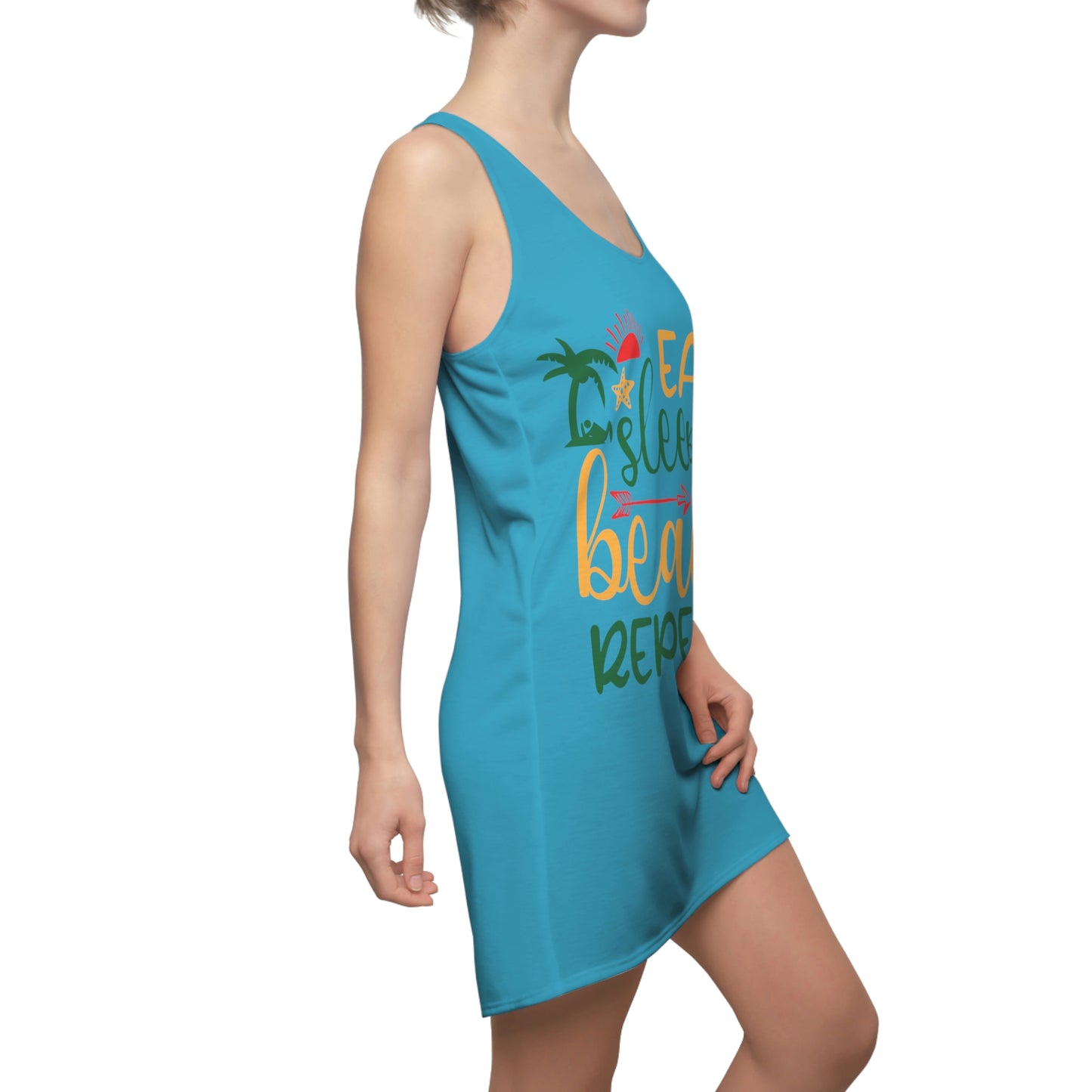 Women's Sunshine Lasso Beach & Repeat Racerback Dress