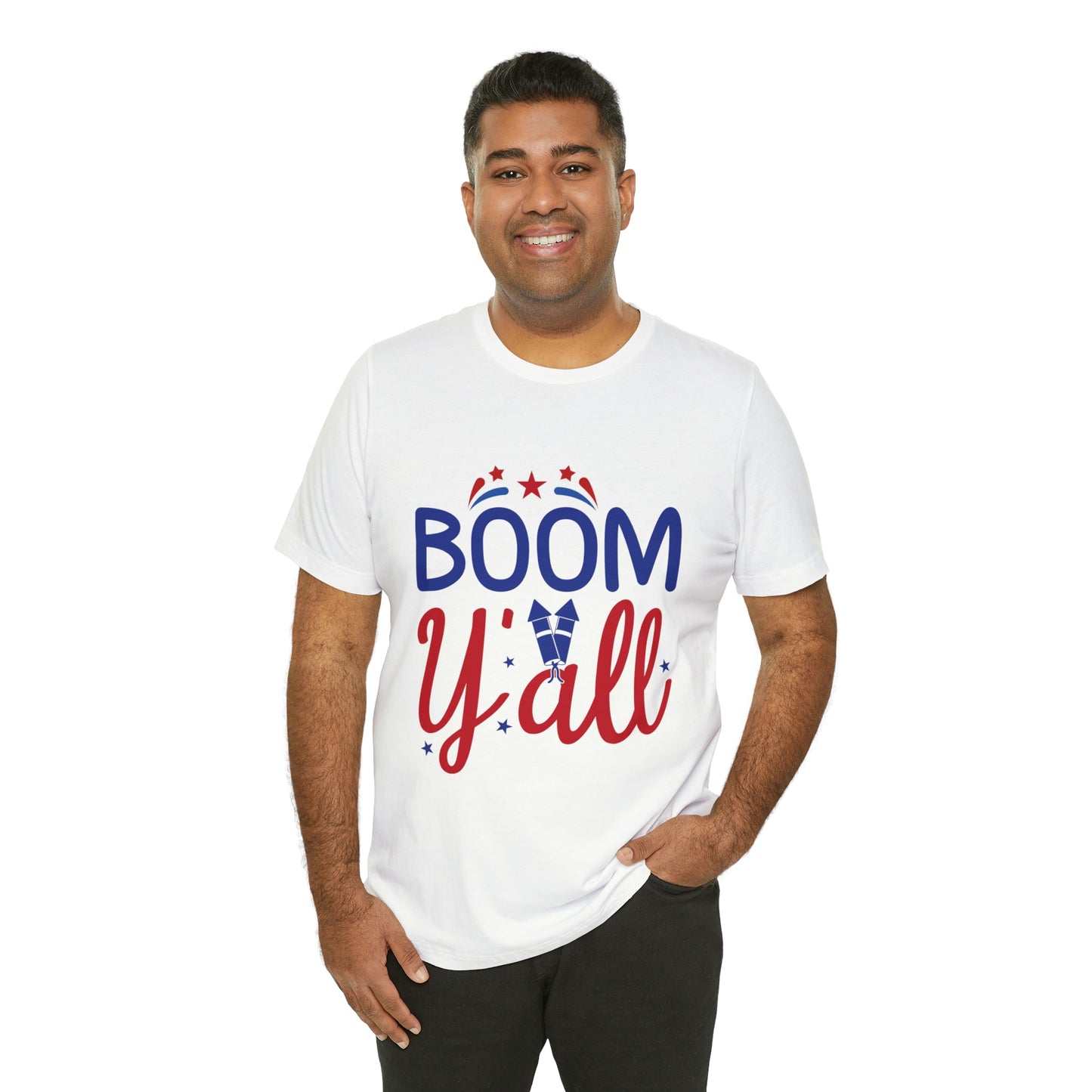 Unisex Sunshine Lasso Boom Yall Jersey Short Sleeve Tee