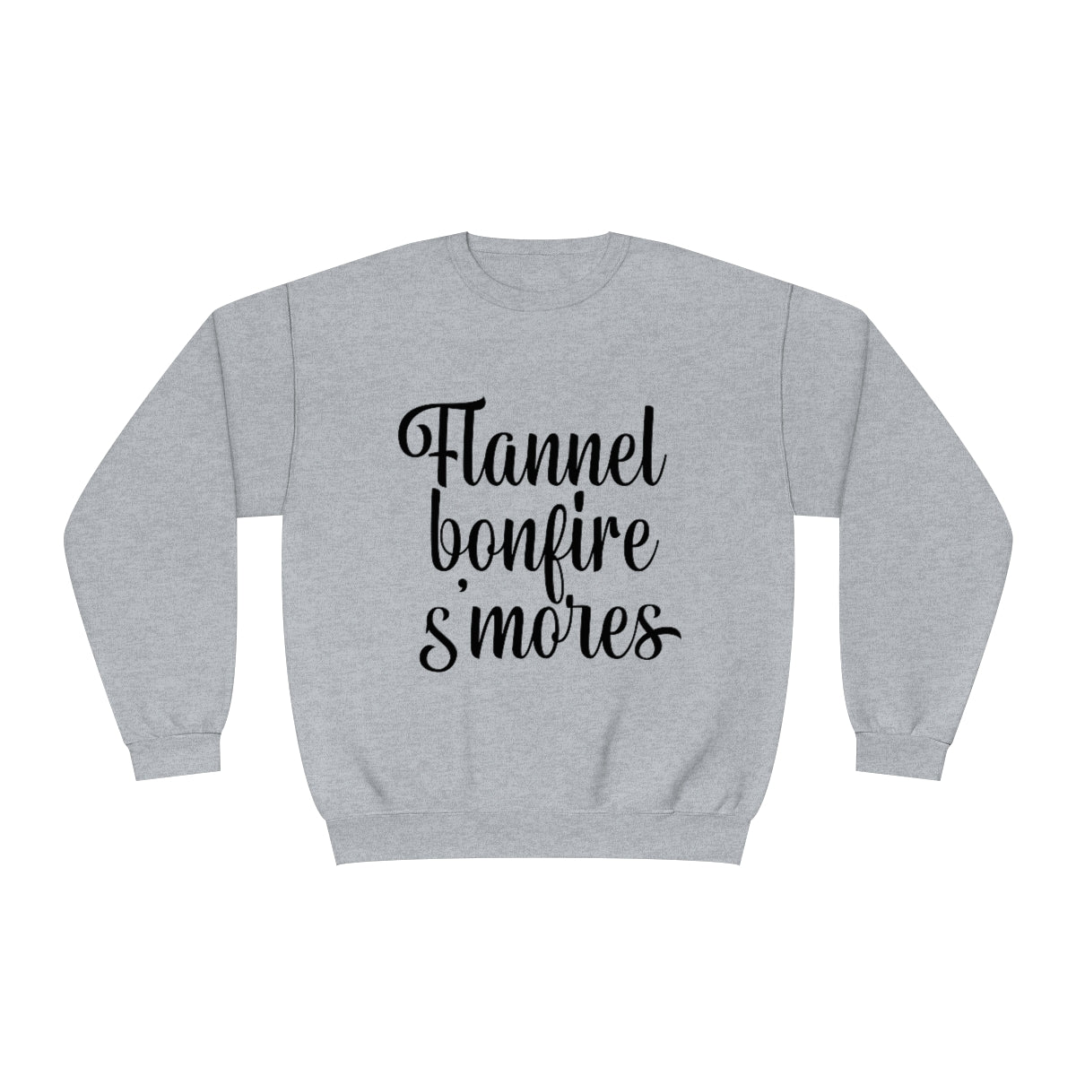 Flannel Bonfire S'mores Sweatshirt