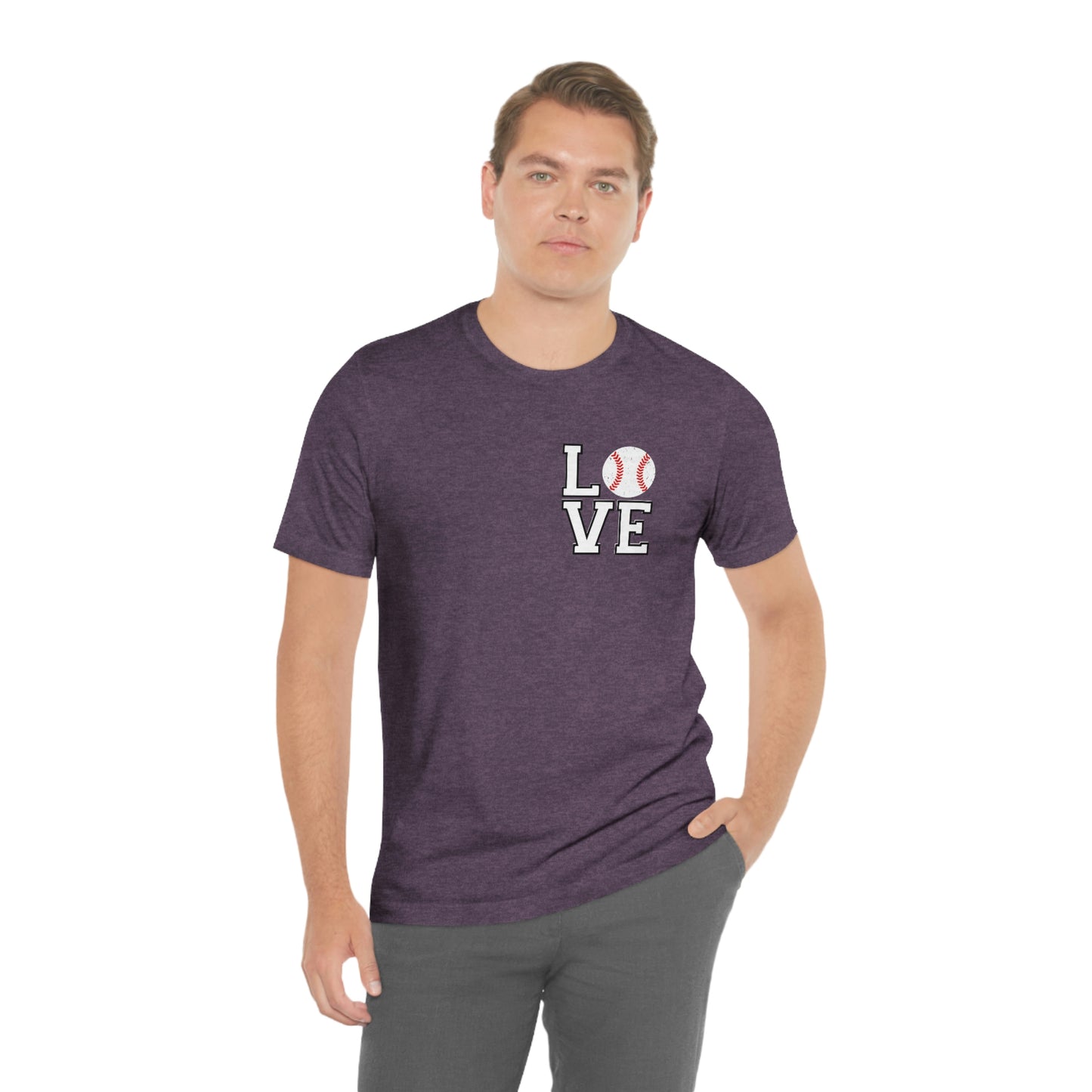 Baseball Love Short Sleeve Tee