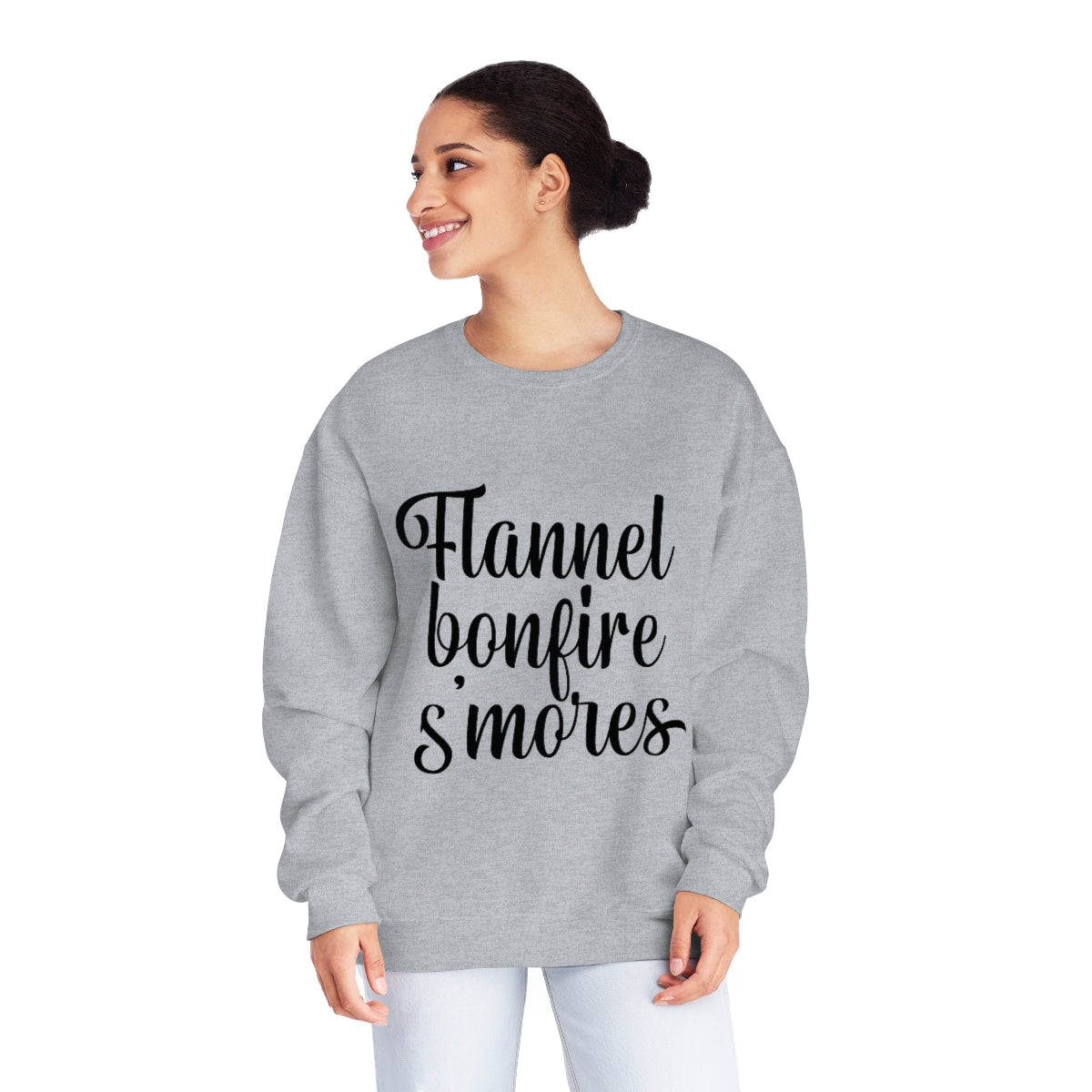 Flannel Bonfire S'mores Sweatshirt