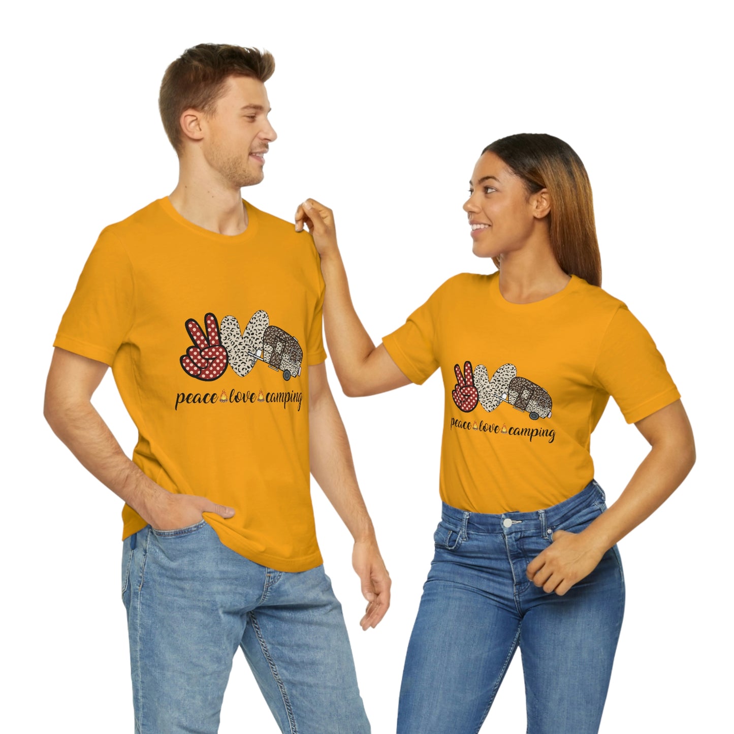 Peace Love Camping Short Sleeve Tee