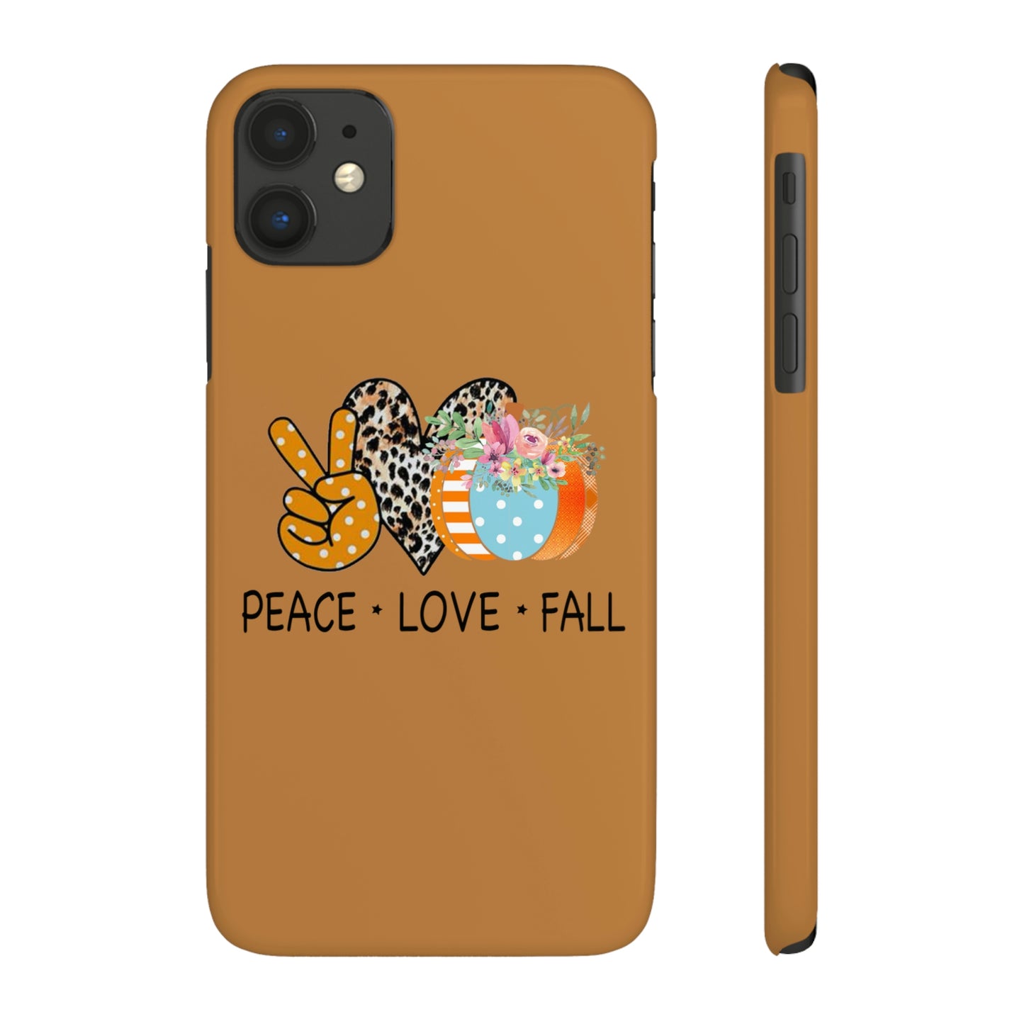 Slim Phone PEACE.LOVE.FALL Case-Mate