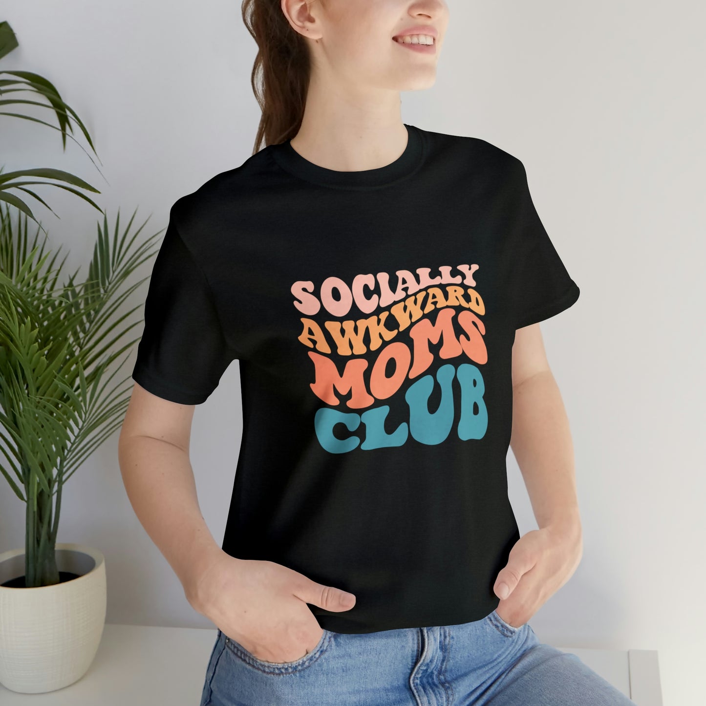 Socially Awkward Moms Club Short Sleeve Tee