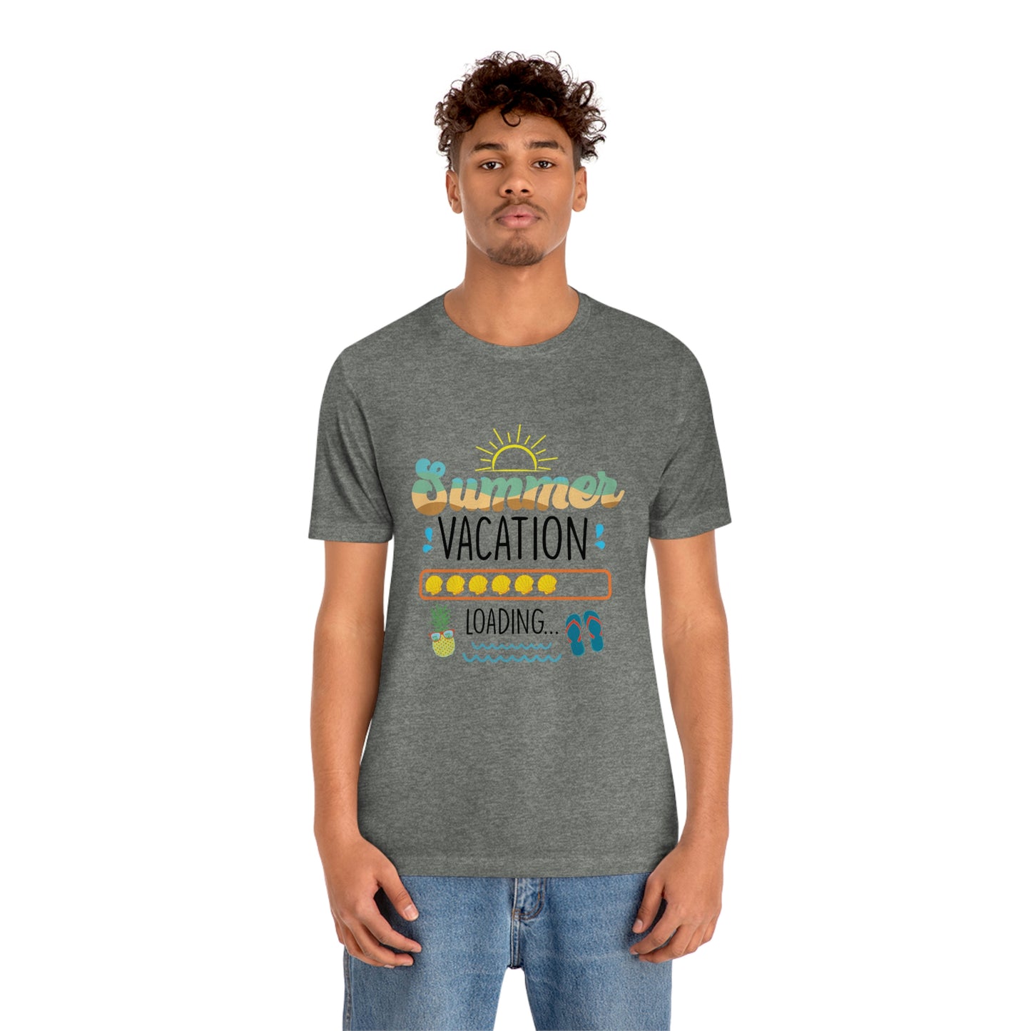 Summer Vacation Unisex Jersey Short Sleeve Tee