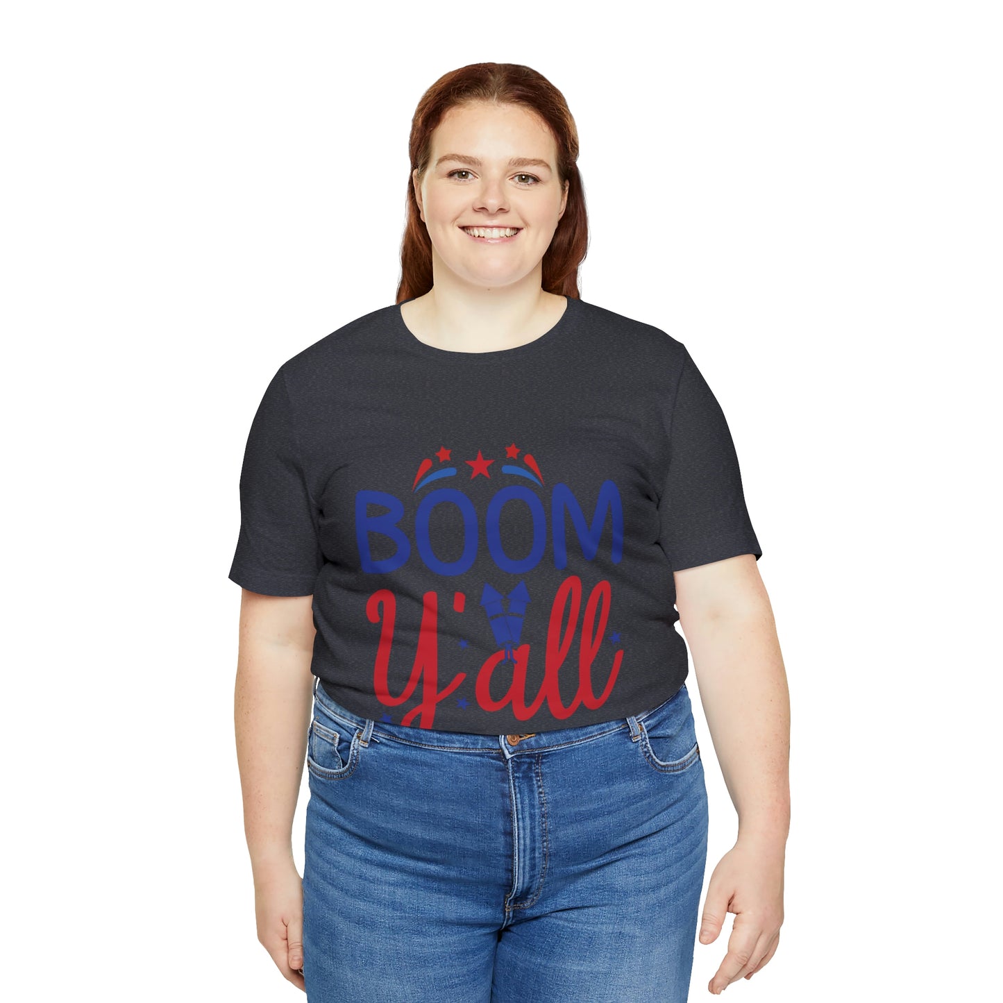 Unisex Sunshine Lasso Boom Yall Jersey Short Sleeve Tee