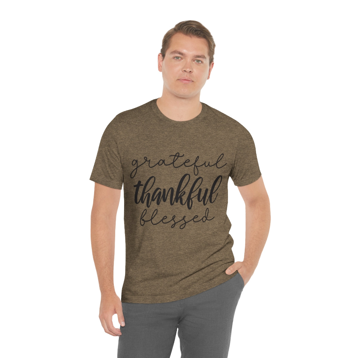 Grateful Thankful Blessed Tee