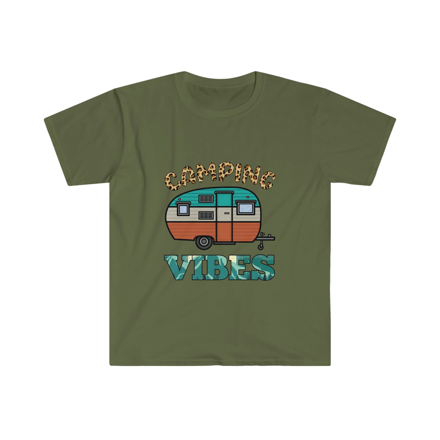 Camping Vibes Unisex Softstyle T-Shirt