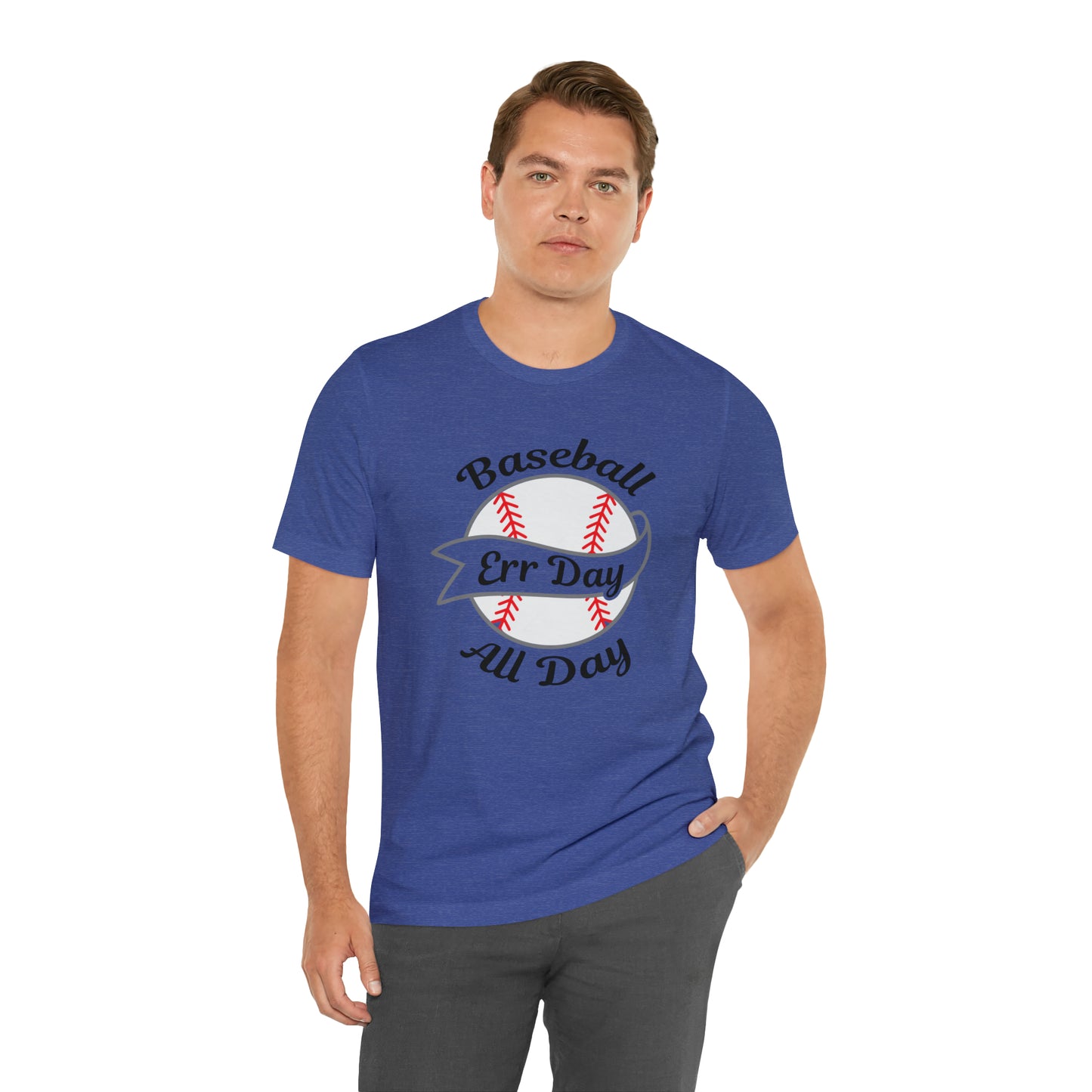 Baseball All Day Err Day Jersey Short Sleeve Tee