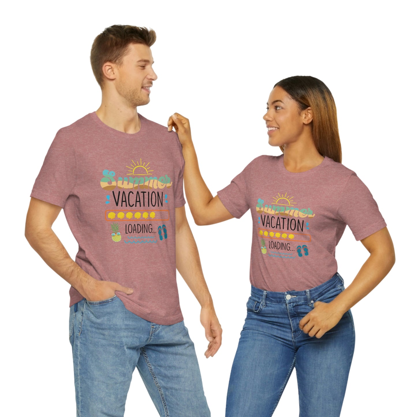 Summer Vacation Unisex Jersey Short Sleeve Tee