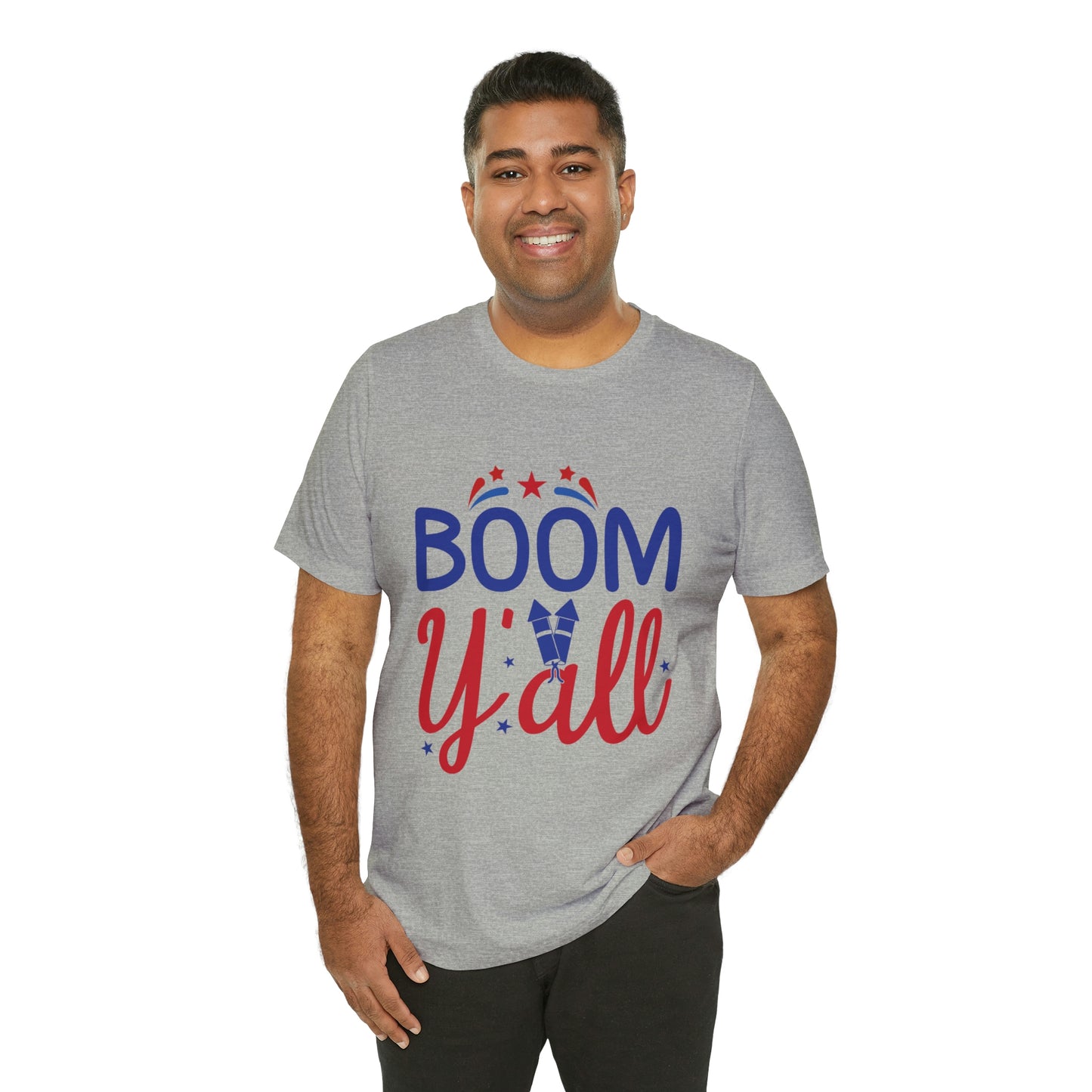 Unisex Sunshine Lasso Boom Yall Jersey Short Sleeve Tee