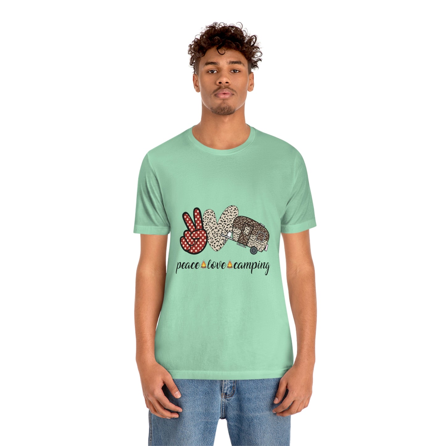 Peace Love Camping Short Sleeve Tee