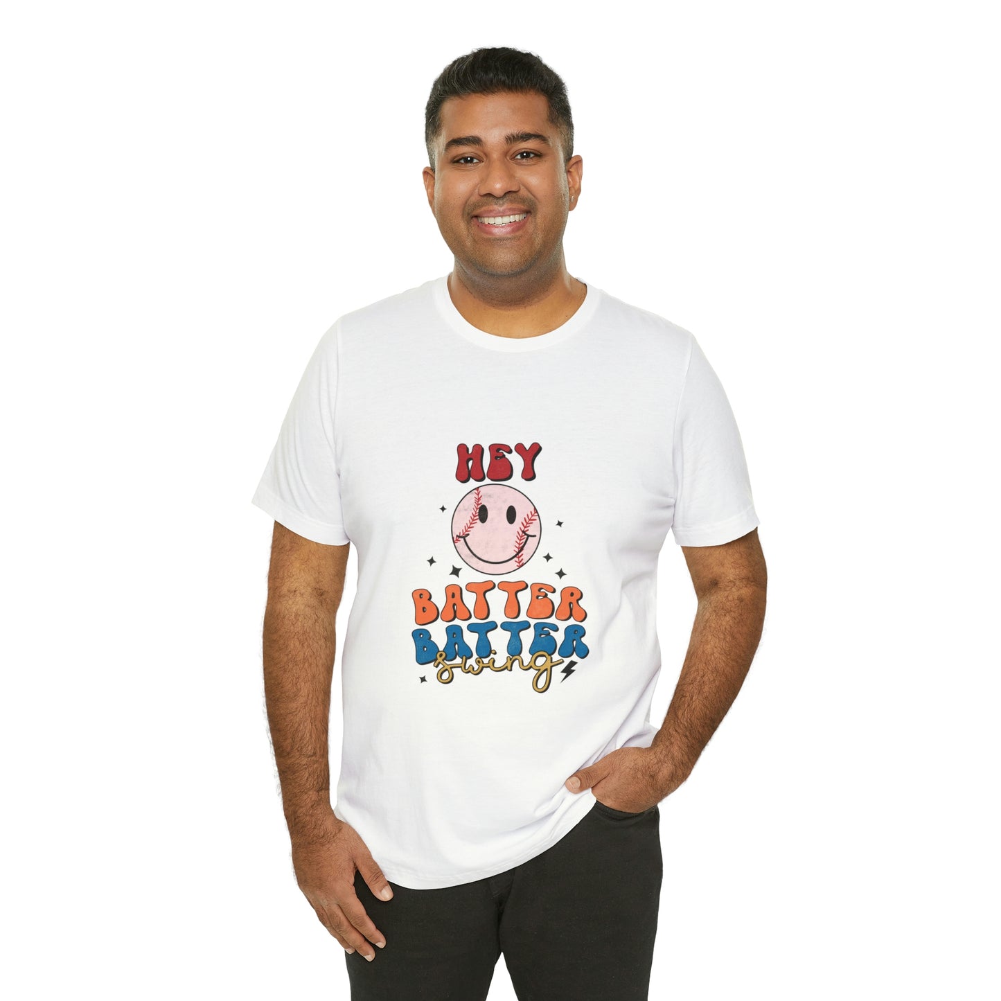 Hey Batter Batter Swing Short Sleeve Tee